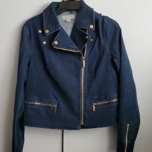 NWOT  Michael Kors denim jacket - sz m